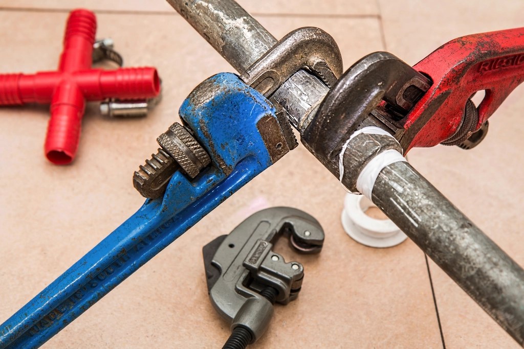 a job in progress by Probe Plumbing